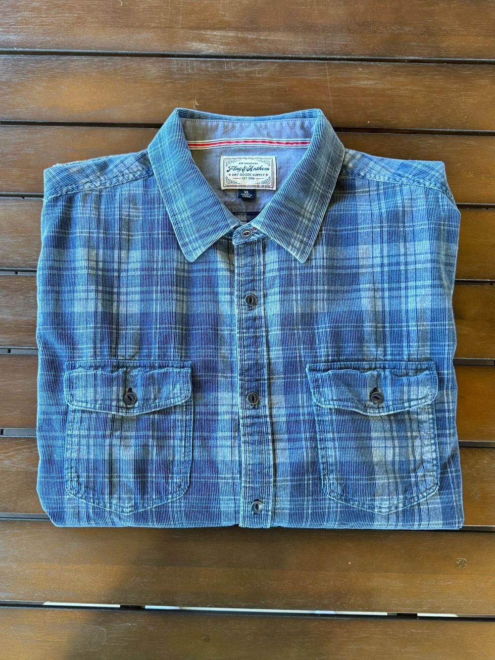 Flag & Anthem Winslow Corduroy Shirt, size XL